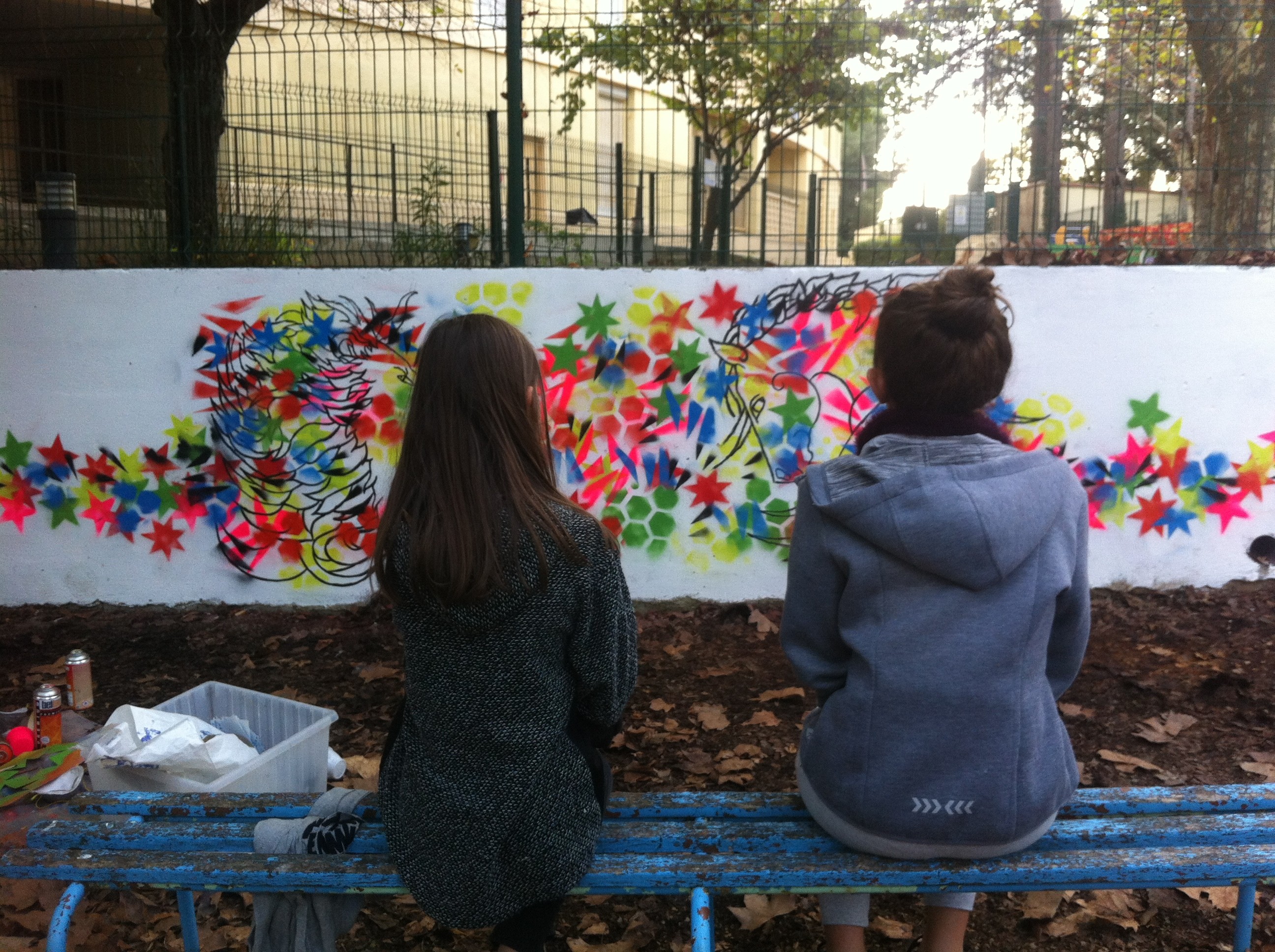 fresque centre social
